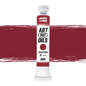 AK Interactive ABT505 - Farba olejna 502 Abteilung Madder Carmin 20 ml