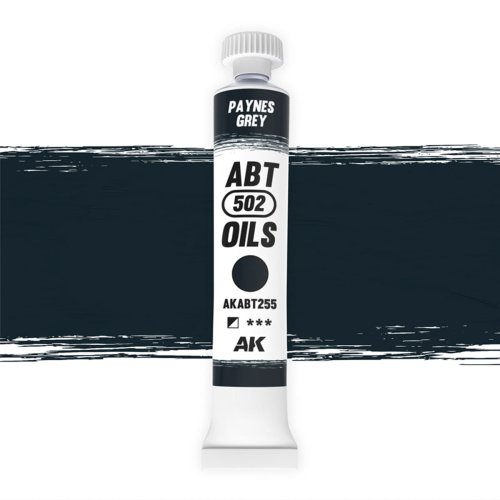 Przejdź do produktu AK Interactive ABT255 - Farba olejna 502 Abteilung Paynes Grey 20 ml