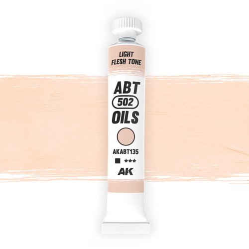 Przejdź do produktu AK Interactive ABT135 - Farba olejna 502 Abteilung Light Flesh Tone 20 ml