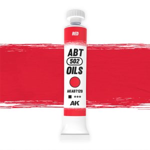 AK Interactive ABT120 - Farba olejna 502 Abteilung Red 20 ml