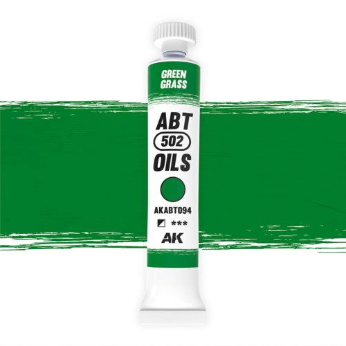 Przejdź do produktu AK Interactive ABT094 - Farba olejna 502 Abteilung Green Grass 20 ml