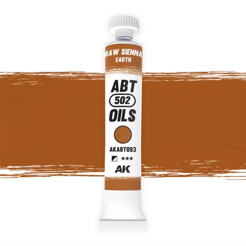 Przejdź do produktu AK Interactive ABT093 - Farba olejna 502 Abteilung Raw Sienna / Earth 20 ml