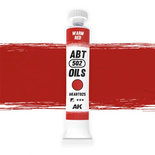 Przejdź do produktu AK Interactive ABT025 - Farba olejna 502 Abteilung Warm Red 20 ml