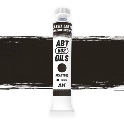 Przejdź do produktu AK Interactive ABT015 - Farba olejna 502 Abteilung Cassel Earth / Shadow Brown 20 ml