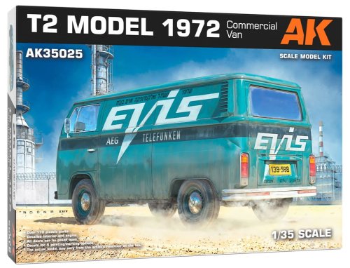 Przejdź do produktu AK Interactive 35025 - 1:35 Volkswagen T2 Model 1972 Commercial Van