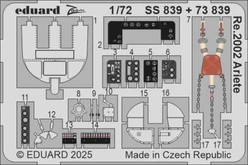 Przejdź do produktu Eduard SS839 - 1:72 Re.2002 Ariete