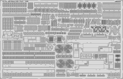 Przejdź do produktu Eduard 53318 - 1:350 USS Wasp LHD-1 part 1