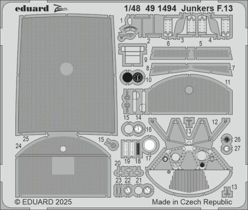 Przejdź do produktu Eduard 491494 - 1:48 Junkers F.13