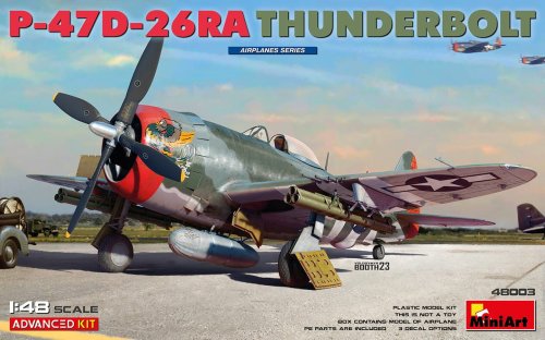 Przejdź do produktu Miniart 48003 - 1:48 P-47D-26RA Thunderbolt Advanced Kit