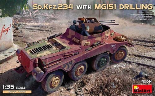 Przejdź do produktu Miniart 40014 - 1:35 Sd.Kfz. 234 with MG151 Drilling