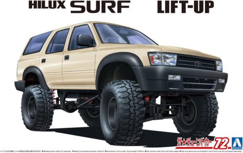 Przejdź do produktu Aoshima 06397 - 1:24 VZN130G Toyota Hilux Surf Lift-up