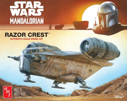 Przejdź do produktu AMT 1273 - 1:72 Razor Crest Star Wars the Mandalorian