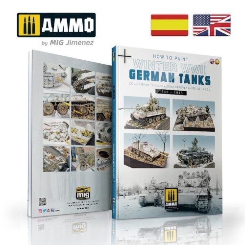 Przejdź do produktu Ammo Mig 6039 - How to Paint Winter WWII German Tanks
