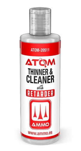 Przejdź do produktu Ammo Mig 20511 - Rozcieńczalnik z opóźniaczem Atom Thinner and Cleaner w/ Retarder 60 ml