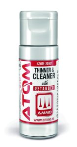 Ammo Mig 20501 - Rozcieńczalnik z opóźniaczem Atom Thinner and Cleaner w/ Retarder 20 ml