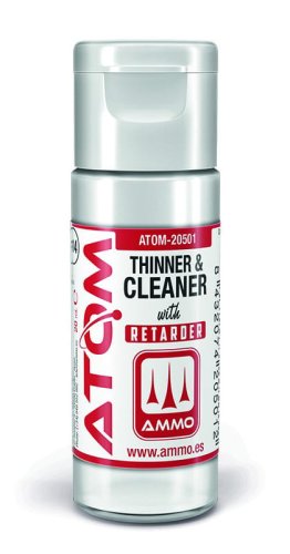 Przejdź do produktu Ammo Mig 20501 - Rozcieńczalnik z opóźniaczem Atom Thinner and Cleaner w/ Retarder 20 ml