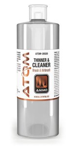 Ammo Mig 20520 - Rozcieńczalnik Atom Thinner and Cleaner 400 ml