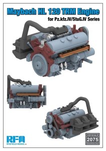 Rye Field Model 2075 - 1:35 Maybach HL 120 TRM Engine for Pz.Kpfw.IV / StuG.IV Series