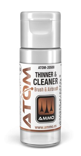 Przejdź do produktu Ammo Mig 20500 - Rozcieńczalnik Atom Thinner and Cleaner 20 ml