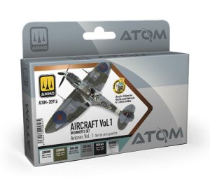 Ammo Mig 20916 - Zestaw farb Atom Beginners Set: Aircraft Vol.1