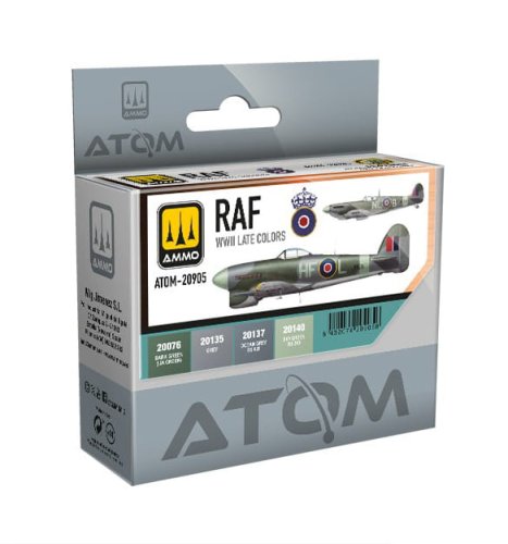 Przejdź do produktu Ammo Mig 20905 - Zestaw farb Atom RAF WWII Late Colors