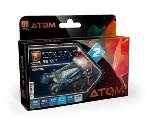 Ammo Mig 20805 - Zestaw farb Atom Gravity Set 2: Blue