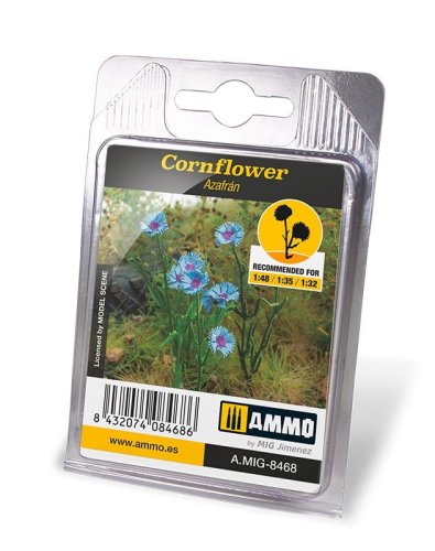 Przejdź do produktu Ammo Mig 8468 - Kwiaty chabry Cornflowers