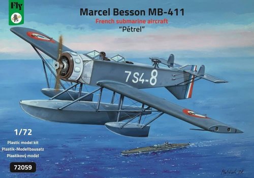 Przejdź do produktu Fly 72059 - 1:72 Marcel Besson MB-411 Petrel