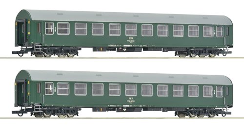 Przejdź do produktu Roco 6200102 H0 - Zestaw 2 wagonów osobowych typu Y/B 70, PKP, ep. IV