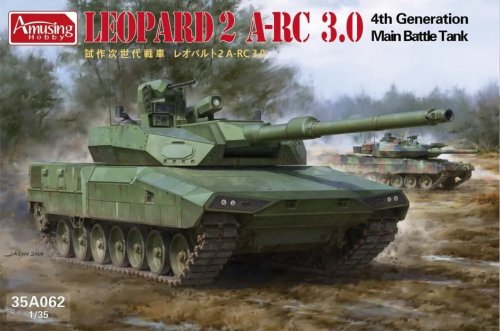 Przejdź do produktu Amusing Hobby 35A062 - 1:35 Leopard 2 A-RC3.0 4th Generation MBT