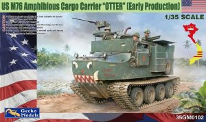 Gecko Models 35GM0102 - 1:35 US M76 Amphibious Cargo Carrier Otter Early Production