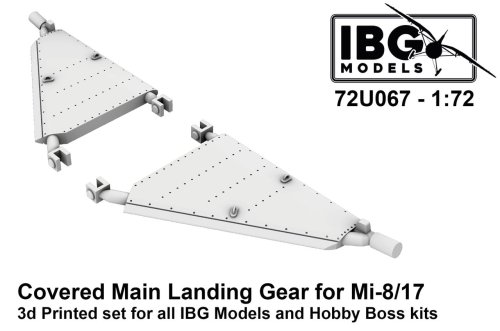 Przejdź do produktu IBG 72U067 - 1:72 Covered main landing gear for Mi-8 / 17