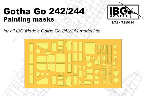 Przejdź do produktu IBG 72M010 - 1:72 Gotha Go-242 / 244 Painting Masks
