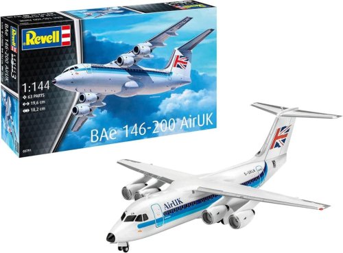 Przejdź do produktu Revell 03791 - 1:144 BAe 146-200 AirUK
