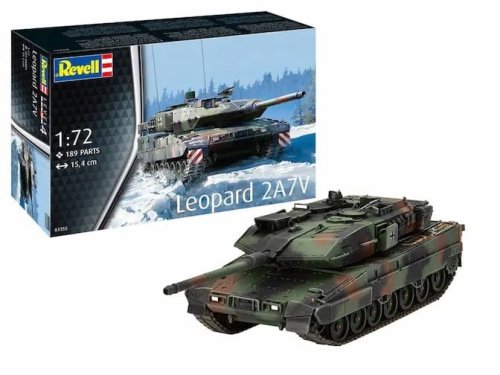 Przejdź do produktu Revell 63355 - 1:72 Leopard 2A7V model z farbami