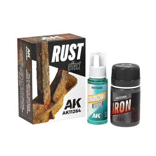 Przejdź do produktu AK Interactive 11264 - Zestaw do wykonywania rdzy Rust Effect