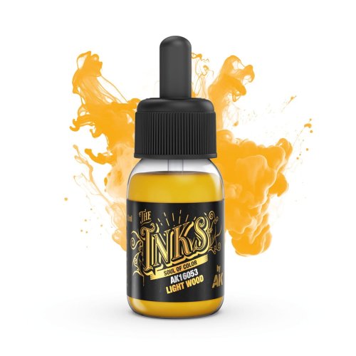 Przejdź do produktu AK Interactive 16053 - Tusz do cieniowania Light Wood Ink 30 ml