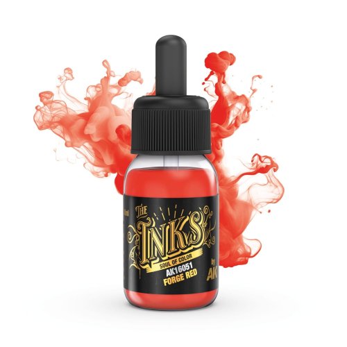 Przejdź do produktu AK Interactive 16051 - Tusz do cieniowania Forge Red Ink 30 ml