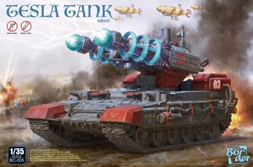 Przejdź do produktu Border BC005 - 1:35 Tesla Tank