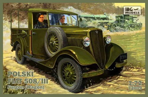 Przejdź do produktu IBG 72009 - 1:72 Polski Fiat 508/III furgon