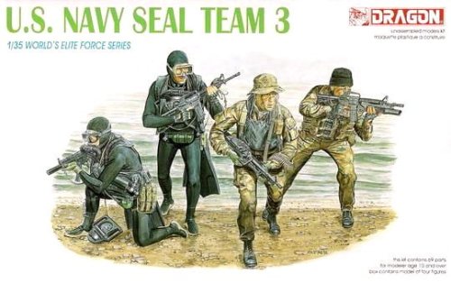 Przejdź do produktu Dragon 3025 - 1:35 US Navy Seal Team 3