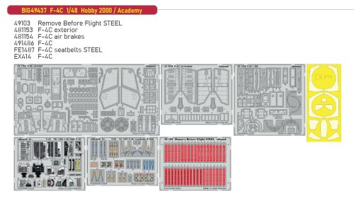 Przejdź do produktu Eduard BIG49437 - 1:48 F-4C
