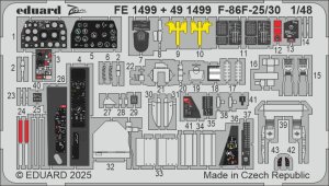 Eduard FE1499 - 1:48 F-86F-25/30
