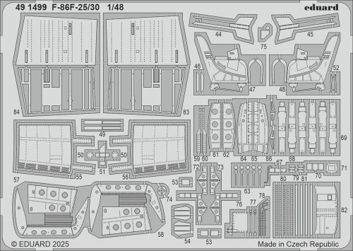 Przejdź do produktu Eduard 491499 - 1:48 F-86F-25/30