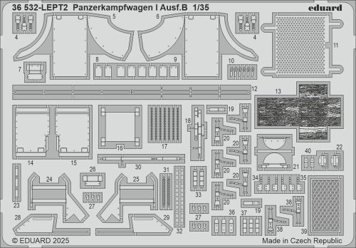 Przejdź do produktu Eduard 36532 - 1:35 Panzerkampfwagen I Ausf.B