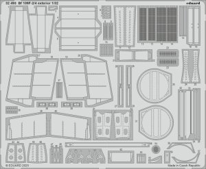 Eduard 32493 - 1:32 Bf 109F-2/4 exterior