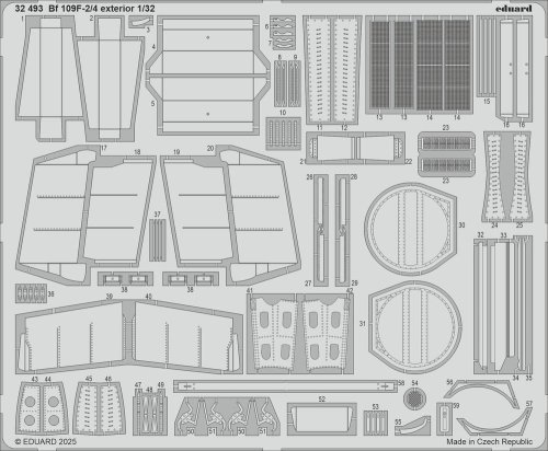Przejdź do produktu Eduard 32493 - 1:32 Bf 109F-2/4 exterior