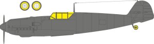 Eduard EX1093 - 1:48 Bf 109E-3 TFace