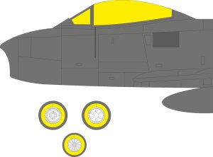 Eduard EX1090 - 1:48 F-86F-25/30