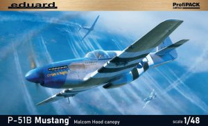 Eduard 82176 - 1:48 P-51B Mustang Malcolm Hood canopy